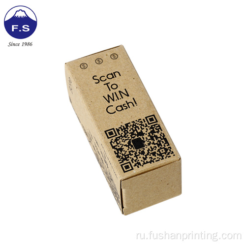 Пользовательский дизайн переработанный макияж Kraft Paper Box